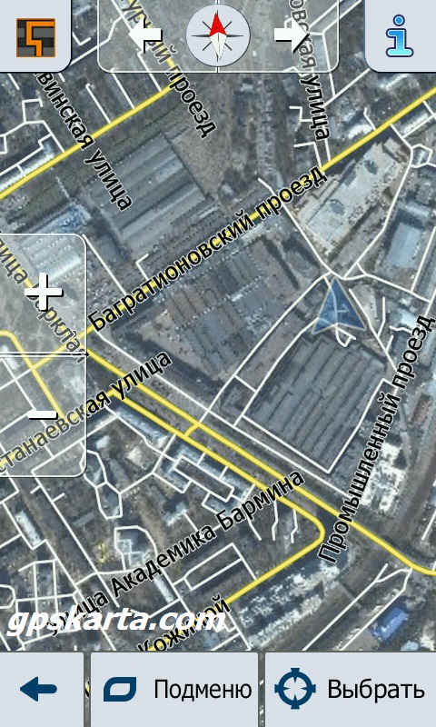igo raster map moscow