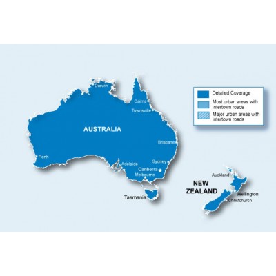 Австралия и Новая Зеландия NT 2022.10 - карта для навигаторов GARMIN