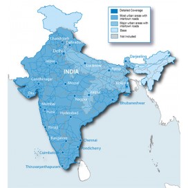 Индия 2016.40 NT - карта для навигаторов GARMIN