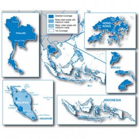Юго-Восточная Азия NT 2021.20 - карта для навигаторов GARMIN