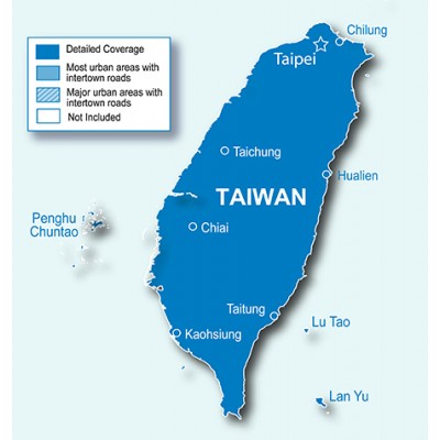 Тайвань NT 2019.10 - карта для навигаторов GARMIN