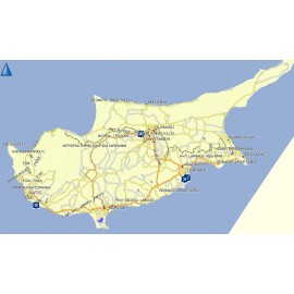 Кипр 2021Q1  - карта для навигаторов GARMIN