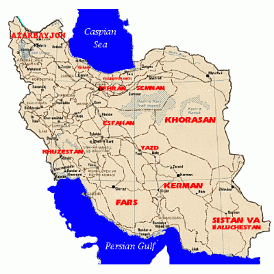 Иран 2.9 - карта для навигаторов GARMIN