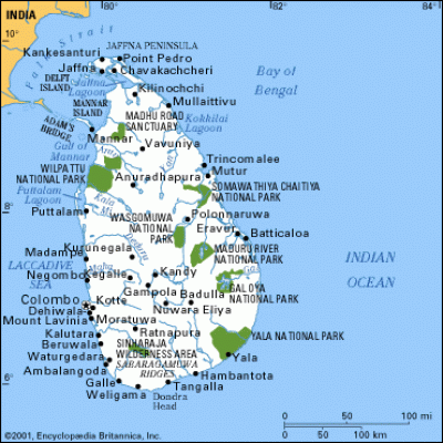 Шри-Ланка 2018 - карта для навигаторов GARMIN
