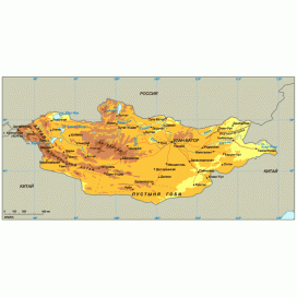 Монголия 2015 АВТО+ТОПО - карта для навигаторов GARMIN