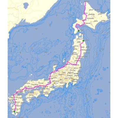 Карта для Garmin - Япония (v5.0)