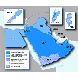 Ближний Восток и Северная Африка NT 2021.20 - карта для навигаторов GARMIN