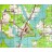 Московская область 500 м. Генштаб СССР топографическая карта для Garmin