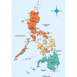 Филиппины 2016.40 NT  - карта для навигаторов GARMIN