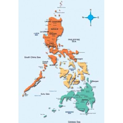 Филиппины NT 2016.40 - карта для навигаторов GARMIN
