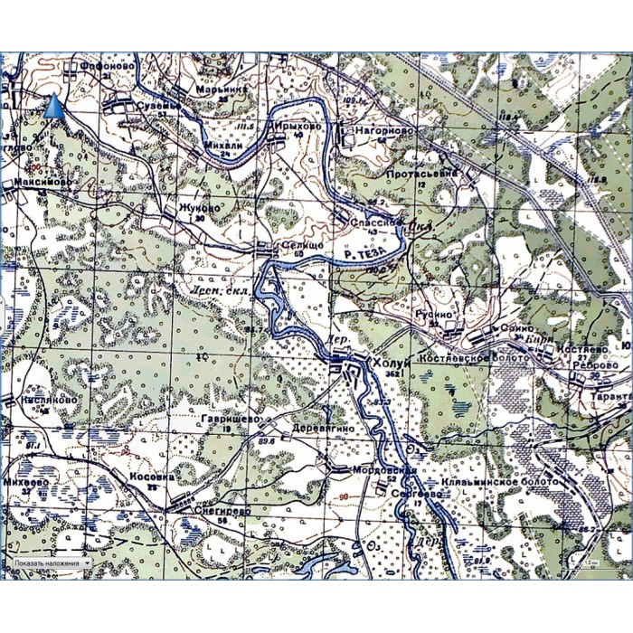 Спутниковая карта ивановской области в реальном времени высокого разрешения