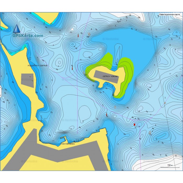 Карта глубин Селигера HD для Garmin 2017, подробная HD карта глубин Селигерадля Garmin, карта глубин SonarHD озера Селигер для Garmin 2017