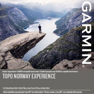 Норвегия топографическая карта для Garmin (TOPO Norway Experience PRO v.3)