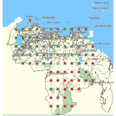 Венесуэла 11.12 - карта для навигаторов GARMIN
