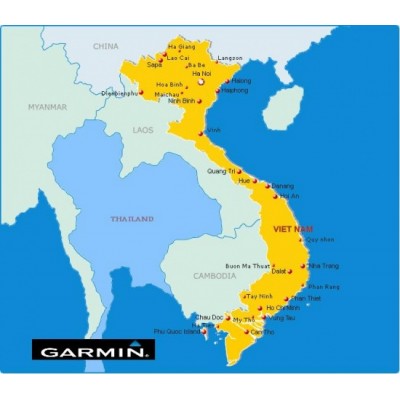 Вьетнам v3.01.1016 - карта для навигаторов GARMIN