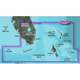 США, Флорида Юго-Восток,  Багамские острова, Карибское море, Драй-Тортугас VUS010R BlueChart G2 Vision HD