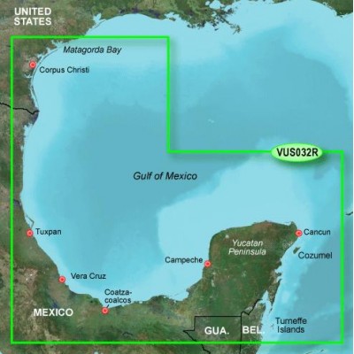 Мексиканский залив южная часть VUS032R BlueChart G2 Vision