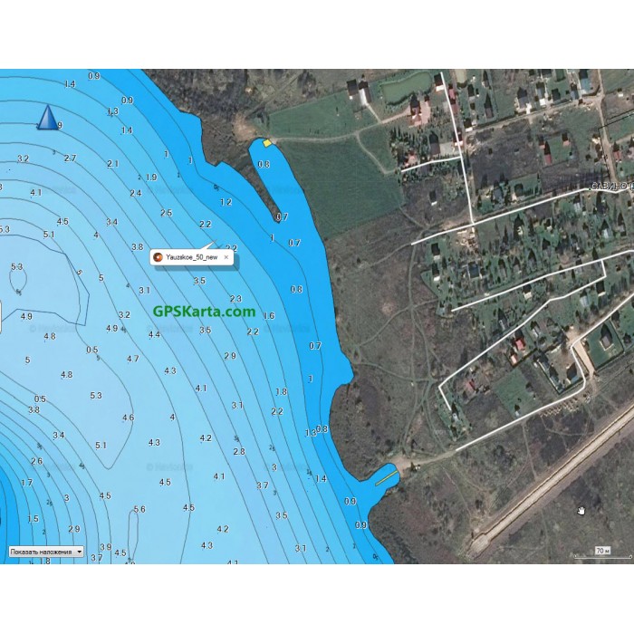 Новомичуринское водохранилище карта