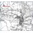 Топографическая старинная карта Пензенской области 1870г