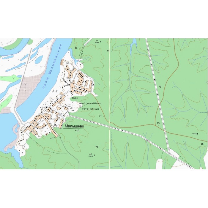 Спутник карта хабаровск с линейкой