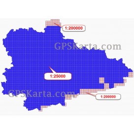 Курганская Область Топографическая Карта для Garmin (JNX)