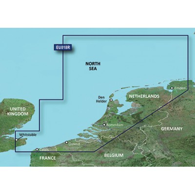 Северное море, Нидерланды 2014.0 (15.50) VEU018R BlueChart G2 Vision