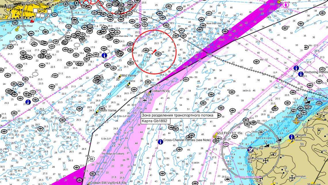 Карта глубин для навигатора гармин
